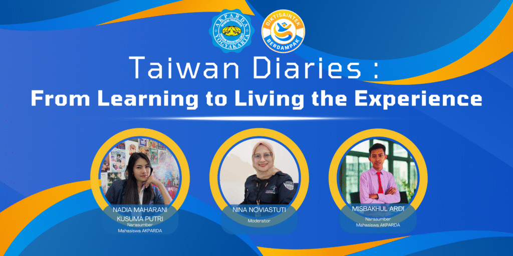 AKPARDA Selenggarakan Zoom “Taiwan Diaries: From Learning to Living The Experience”
